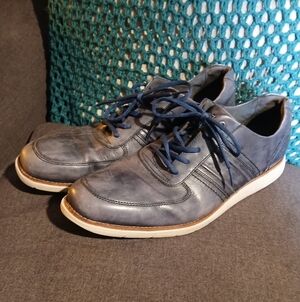 Rockport Navy Total Motion Oxford Sport Casual Dress Shoe Sz 12 (022326C)